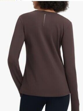Baleaf-Thermal Long Sleeve Running Shirt (Dark Brown 🤎)-XL